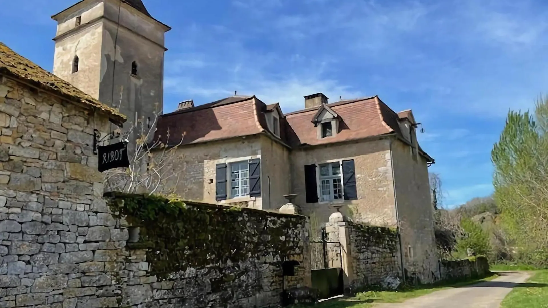 Historic Manor House 50 M From The River Lot Cenevieres Франция